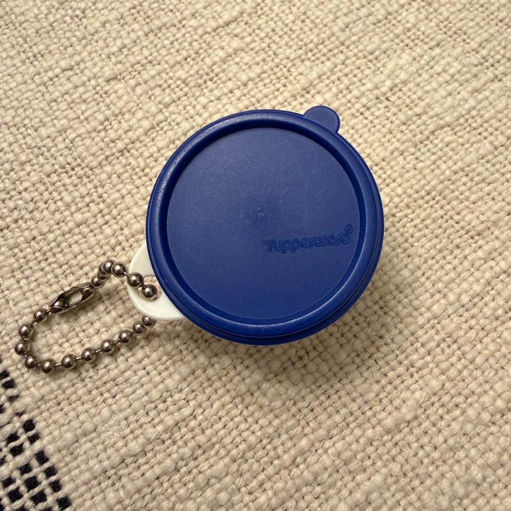 Mini Tupperware Bowl Keychain